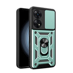 Custodia per telefono con design a copertura della fotocamera scorrevole, For OPPO Reno8 T 4G, For Tecno Camon 18 / 18 P, For Tecno Pova 4