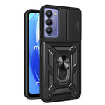 Custodia per telefono con design a copertura della fotocamera scorrevole, For OPPO Reno8 T 4G, For Tecno Camon 18 / 18 P, For Tecno Pova 4