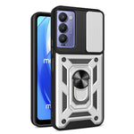 Custodia per telefono con design a copertura della fotocamera scorrevole, For OPPO Reno8 T 4G, For Tecno Camon 18 / 18 P, For Tecno Pova 4