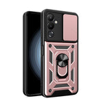 Custodia per telefono con design a copertura della fotocamera scorrevole, For OPPO Reno8 T 4G, For Tecno Camon 18 / 18 P, For Tecno Pova 4