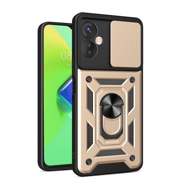 Custodia per telefono con design a copertura della fotocamera scorrevole, For Tecno Spark 9 Pro, For Infinix Note 11 4G