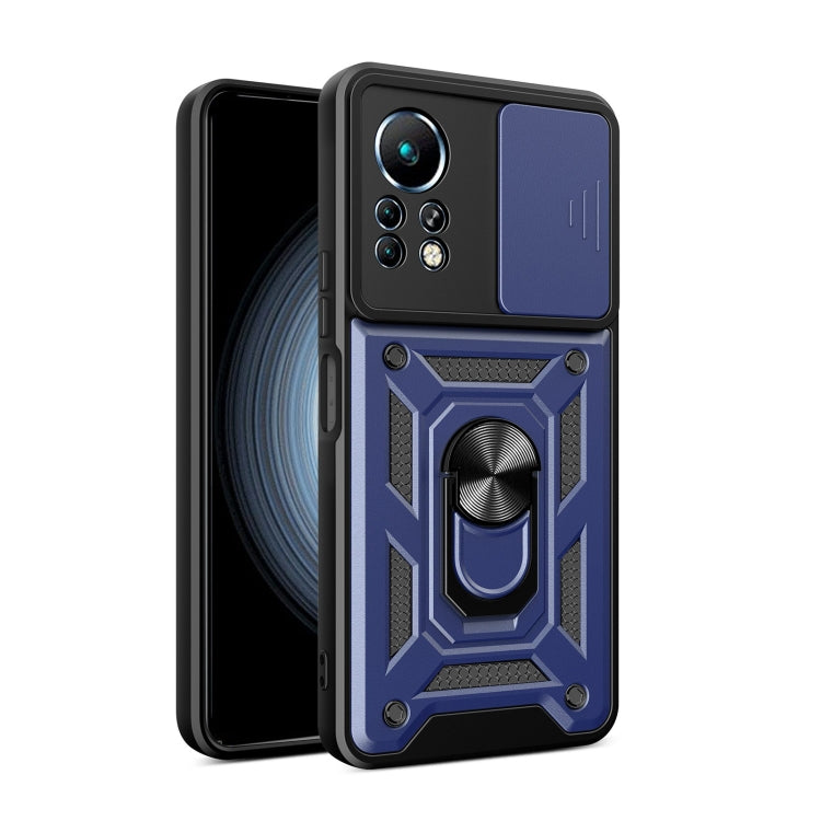 Custodia per telefono con design a copertura della fotocamera scorrevole, For Tecno Spark 9 Pro, For Infinix Note 11 4G