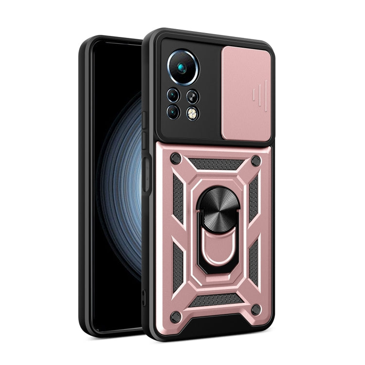 Custodia per telefono con design a copertura della fotocamera scorrevole, For Tecno Spark 9 Pro, For Infinix Note 11 4G