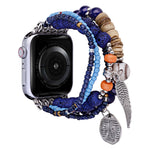 Cinturino per orologio con bracciale Posey Wings con perline, For Apple Watch Series 8&7 45mm / SE 2&6&SE&5&4 44mm, For Apple Watch Series 8&7 41mm / SE 2&6&SE&5&4 40mm