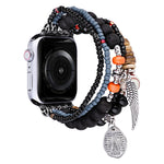 Cinturino per orologio con bracciale Posey Wings con perline, For Apple Watch Series 8&7 45mm / SE 2&6&SE&5&4 44mm, For Apple Watch Series 8&7 41mm / SE 2&6&SE&5&4 40mm