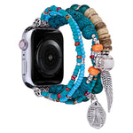 Cinturino per orologio con bracciale Posey Wings con perline, For Apple Watch Series 8&7 45mm / SE 2&6&SE&5&4 44mm, For Apple Watch Series 8&7 41mm / SE 2&6&SE&5&4 40mm
