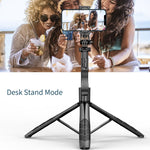 Supporto stabilizzatore selfie stick Bluetooth pieghevole