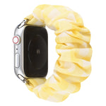 Panno con motivo scozzese + cinturino con anello per capelli in acciaio inossidabile, For Apple Watch Series 7 41mm / 6 & SE & 5 & 4 40mm / 3 & 2 & 1 38mm, For Apple Watch Series 7 45mm / 6 & SE & 5 & 4 44mm / 3 & 2 & 1 42mm                            ...
