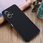 Custodia per telefono a copertura totale antiurto in silicone liquido di colore puro, For Xiaomi Redmi Note 12 5G India / Poco X5