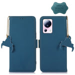 Custodia per telefono in pelle magnetica RFID in vera pelle, For Xiaomi 13 Lite / Civi 2