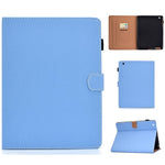 Custodia portafoglio in pelle flip per iPad e tablet 27x20 cm