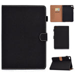 Custodia portafoglio in pelle flip per iPad e tablet 27x20 cm