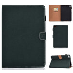 Custodia portafoglio in pelle flip per iPad e tablet 27x20 cm