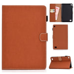 Custodia portafoglio in pelle flip per iPad e tablet 27x20 cm