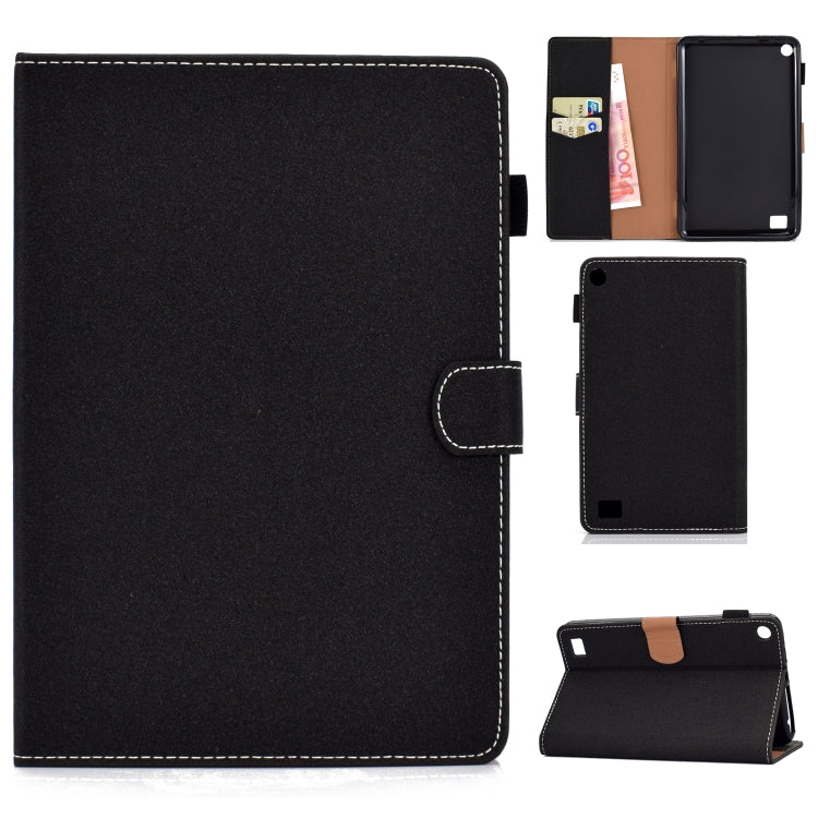 Custodia portafoglio in pelle flip per iPad e tablet 27x20 cm