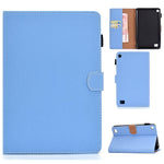 Custodia portafoglio in pelle flip per iPad e tablet 27x20 cm