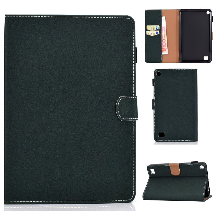 Custodia portafoglio in pelle flip per iPad e tablet 27x20 cm