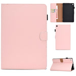 Custodia portafoglio in pelle flip per iPad e tablet 27x20 cm