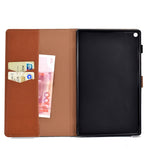 Custodia portafoglio in pelle universale per tablet