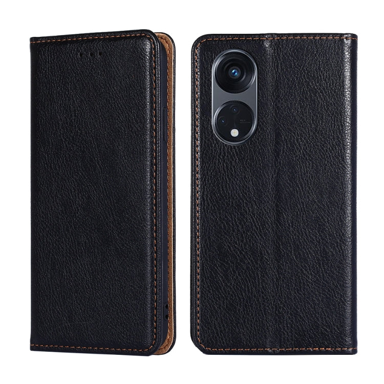 Custodia per telefono in pelle magnetica tinta unita a olio lucido, For Motorola Moto G53 5G/G13 4G/G23 4G, For Motorola Moto G73 5G, For OPPO Reno8 T 5G/A1 Pro 5G, For Xiaomi Redmi 12C 4G