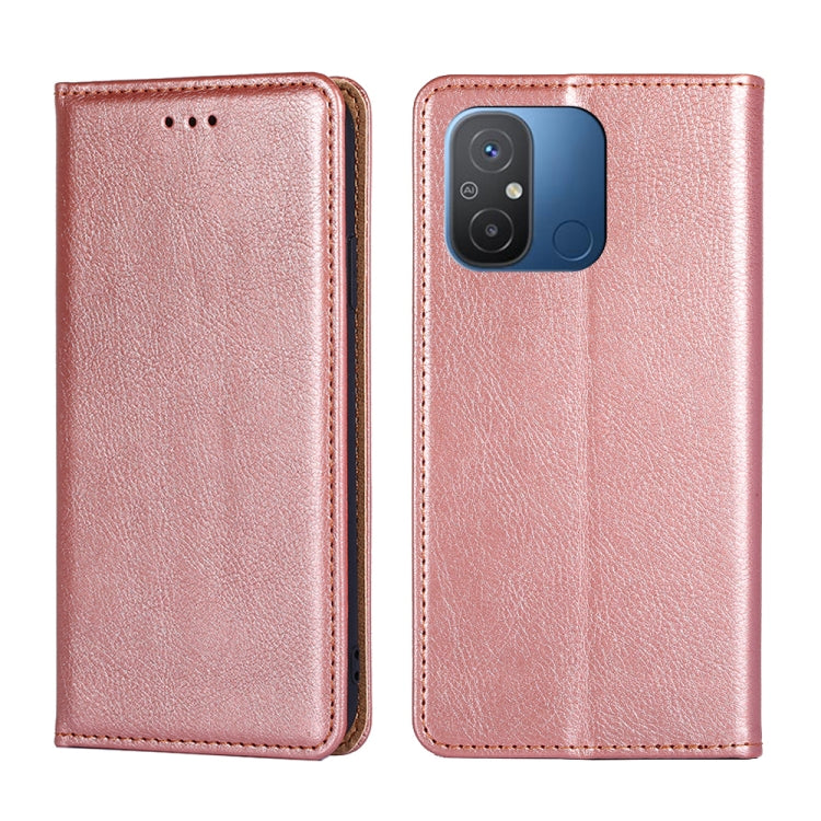 Custodia per telefono in pelle magnetica tinta unita a olio lucido, For Motorola Moto G53 5G/G13 4G/G23 4G, For Motorola Moto G73 5G, For OPPO Reno8 T 5G/A1 Pro 5G, For Xiaomi Redmi 12C 4G