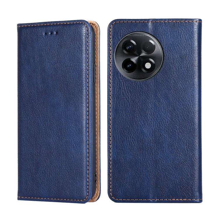 Custodia per telefono in pelle magnetica tinta unita a olio lucido, For Kyocera Android One S10, For OnePlus Ace 2/11R