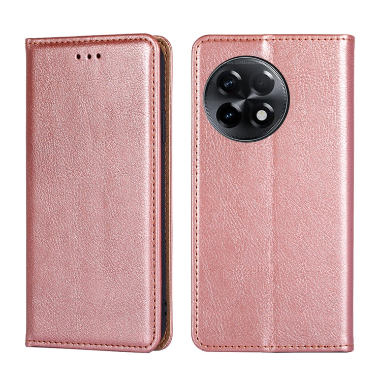 Custodia per telefono in pelle magnetica tinta unita a olio lucido, For Kyocera Android One S10, For OnePlus Ace 2/11R