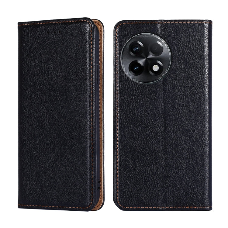 Custodia per telefono in pelle magnetica tinta unita a olio lucido, For Kyocera Android One S10, For OnePlus Ace 2/11R