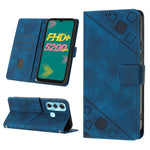 Custodia per telefono in pelle goffrata effetto pelle, For Infinix Hot 11, For Infinix Hot 11 Play / Hot 10 Play, For Infinix Hot 11s, For Infinix Hot 11s NFC X6812B