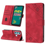 Custodia per telefono in pelle goffrata effetto pelle, For Infinix Hot 11, For Infinix Hot 11 Play / Hot 10 Play, For Infinix Hot 11s, For Infinix Hot 11s NFC X6812B