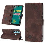 Custodia per telefono in pelle goffrata effetto pelle, For Infinix Hot 11, For Infinix Hot 11 Play / Hot 10 Play, For Infinix Hot 11s, For Infinix Hot 11s NFC X6812B