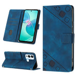 Custodia per telefono in pelle goffrata effetto pelle, For Infinix Hot 12 Play / Hot 12 Play NFC, For Infinix Hot 12i X665, For Infinix Hot 12 X6817, For Infinix Hot 20 4G X6826