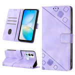 Custodia per telefono in pelle goffrata effetto pelle, For Infinix Hot 12 Play / Hot 12 Play NFC, For Infinix Hot 12i X665, For Infinix Hot 12 X6817, For Infinix Hot 20 4G X6826