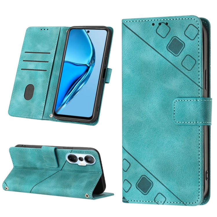Custodia per telefono in pelle goffrata effetto pelle, For Infinix Hot 20 5G X666, For Infinix Hot 20 Play, For Infinix Hot 20S / 20 Pro X6827, For Infinix Note 11