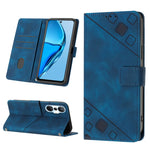 Custodia per telefono in pelle goffrata effetto pelle, For Infinix Hot 20 5G X666, For Infinix Hot 20 Play, For Infinix Hot 20S / 20 Pro X6827, For Infinix Note 11