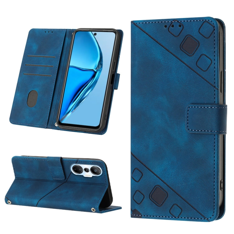 Custodia per telefono in pelle goffrata effetto pelle, For Infinix Hot 20 5G X666, For Infinix Hot 20 Play, For Infinix Hot 20S / 20 Pro X6827, For Infinix Note 11
