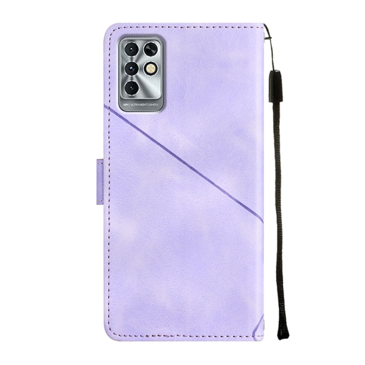 Custodia per telefono in pelle goffrata effetto pelle, For Infinix Note 11i / Note 10, For Infinix Note 11s / Note 11 Pro, For Infinix Note 12 G96, For Infinix Note 12 Pro 4G