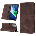 Custodia per telefono in pelle goffrata effetto pelle, For Infinix Note 11i / Note 10, For Infinix Note 11s / Note 11 Pro, For Infinix Note 12 G96, For Infinix Note 12 Pro 4G
