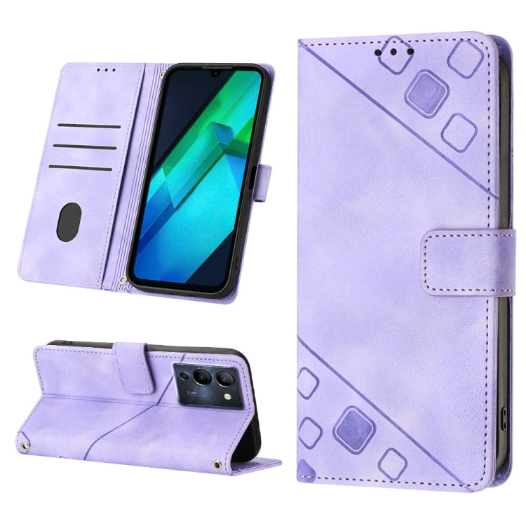 Custodia per telefono in pelle goffrata effetto pelle, For Infinix Note 11i / Note 10, For Infinix Note 11s / Note 11 Pro, For Infinix Note 12 G96, For Infinix Note 12 Pro 4G