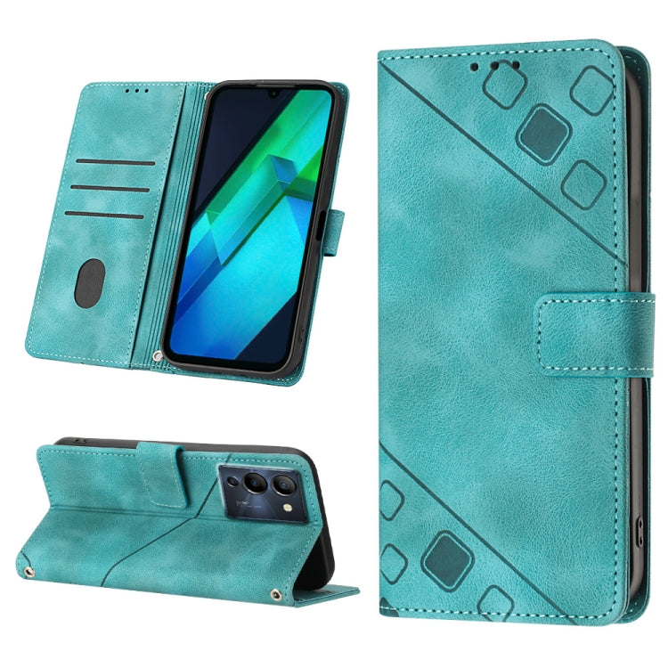 Custodia per telefono in pelle goffrata effetto pelle, For Infinix Note 11i / Note 10, For Infinix Note 11s / Note 11 Pro, For Infinix Note 12 G96, For Infinix Note 12 Pro 4G