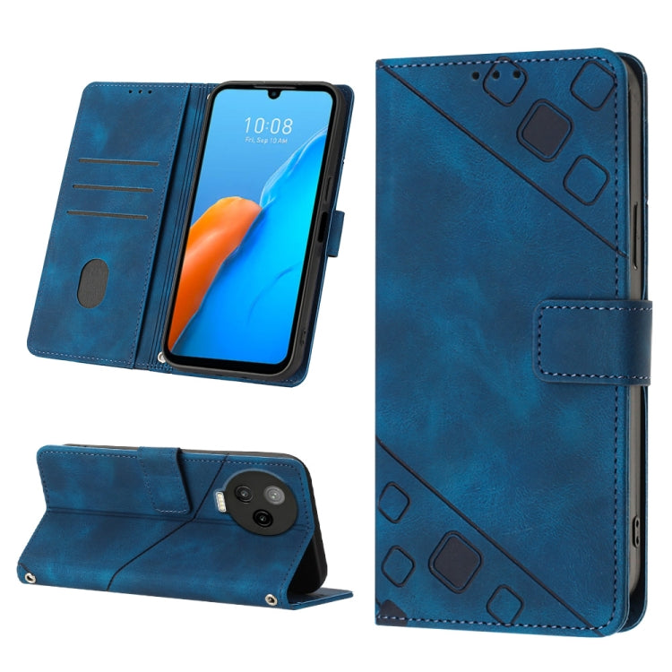 Custodia per telefono in pelle goffrata effetto pelle, For Infinix Note 11i / Note 10, For Infinix Note 11s / Note 11 Pro, For Infinix Note 12 G96, For Infinix Note 12 Pro 4G