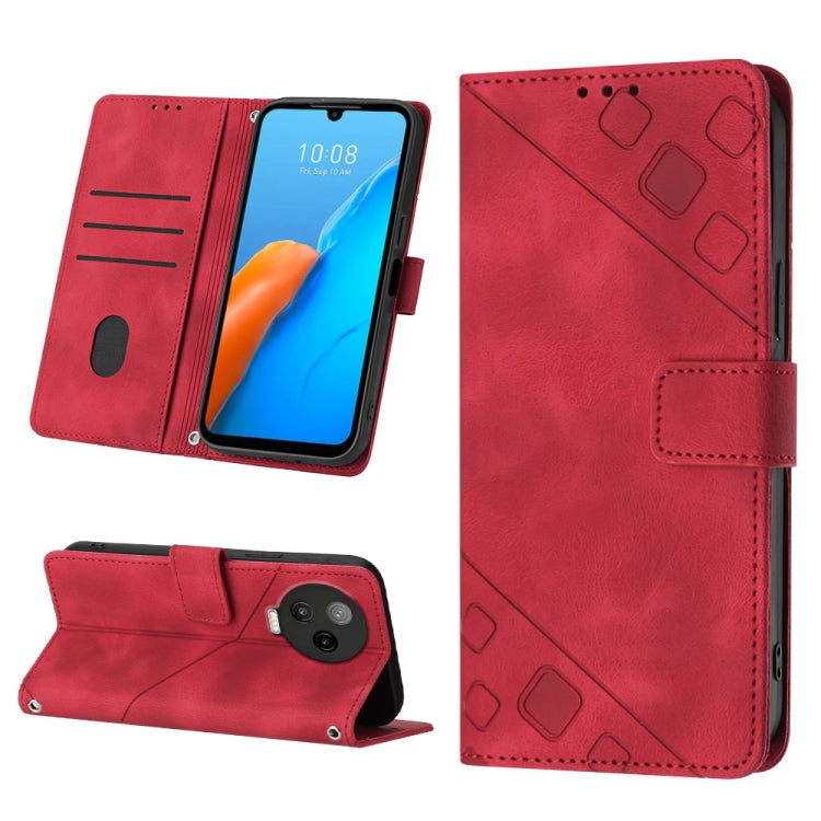 Custodia per telefono in pelle goffrata effetto pelle, For Infinix Note 11i / Note 10, For Infinix Note 11s / Note 11 Pro, For Infinix Note 12 G96, For Infinix Note 12 Pro 4G