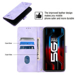 Custodia per telefono in pelle goffrata effetto pelle, For Infinix Note 12 5G / Note 12 Pro 5G, For Infinix Note 12i X6819, For Infinix Note 20 X676C, For Infinix Note 20i X665E