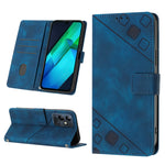 Custodia per telefono in pelle goffrata effetto pelle, For Infinix Note 12 5G / Note 12 Pro 5G, For Infinix Note 12i X6819, For Infinix Note 20 X676C, For Infinix Note 20i X665E
