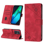Custodia per telefono in pelle goffrata effetto pelle, For Infinix Note 12 5G / Note 12 Pro 5G, For Infinix Note 12i X6819, For Infinix Note 20 X676C, For Infinix Note 20i X665E