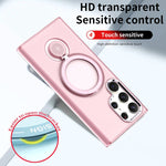 Custodia per telefono magnetica MagSafe con supporto per rotazione a 360 gradi, For Samsung Galaxy S23 Ultra 5G, For Samsung Galaxy S23+ 5G, For Samsung Galaxy S23 5G, For Samsung Galaxy S22 Ultra 5G, For Samsung Galaxy S22+ 5G, For Samsung Galaxy S22 5G