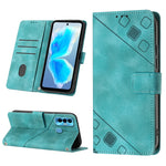 Custodia per telefono in pelle goffrata effetto pelle, For Tecno Camon 18i, For Tecno Pop 5 Go, For Tecno Pop 5 LTE, For Tecno Pop 5P