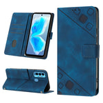 Custodia per telefono in pelle goffrata effetto pelle, For Tecno Camon 18i, For Tecno Pop 5 Go, For Tecno Pop 5 LTE, For Tecno Pop 5P