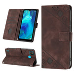 Custodia per telefono in pelle goffrata effetto pelle, For Tecno Camon 18i, For Tecno Pop 5 Go, For Tecno Pop 5 LTE, For Tecno Pop 5P