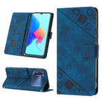 Custodia per telefono in pelle goffrata effetto pelle, For Tecno Pova 2, For Tecno Pova Neo, For Tecno Spark 8, For Tecno Spark 8P